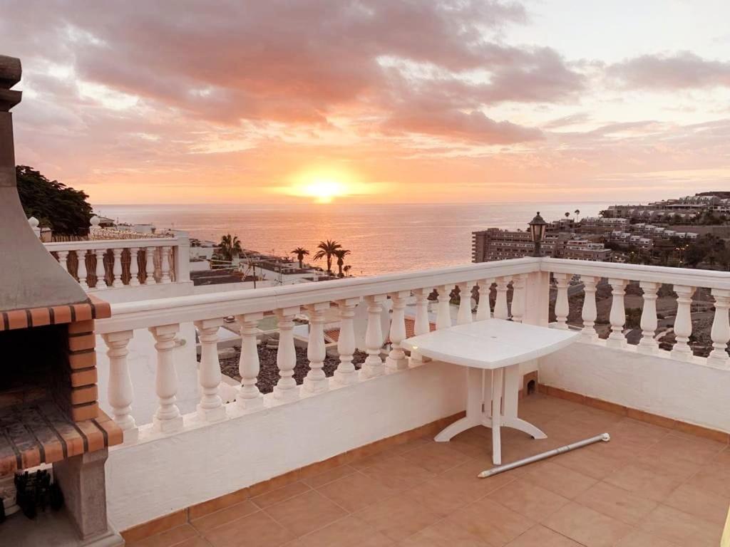 Ocean View Sunset Terrace - Near Anfi Del Mar Apartment Los Caideros Exterior foto