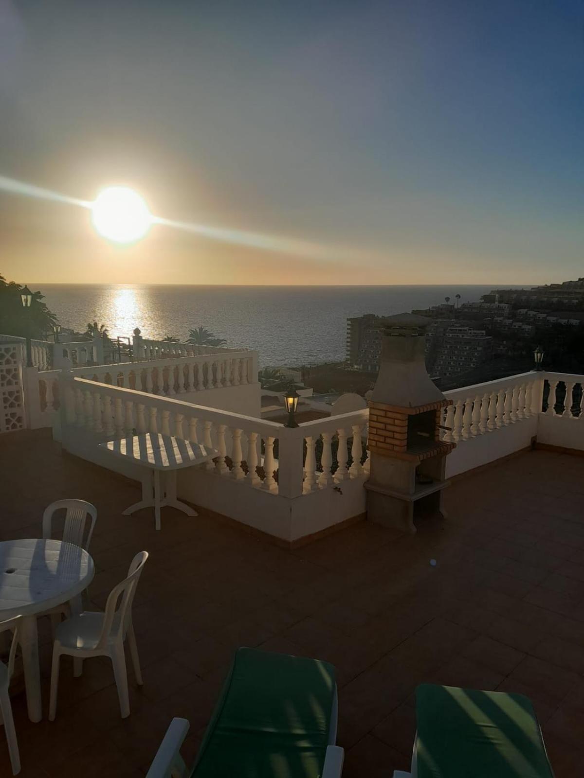 Ocean View Sunset Terrace - Near Anfi Del Mar Apartment Los Caideros Exterior foto