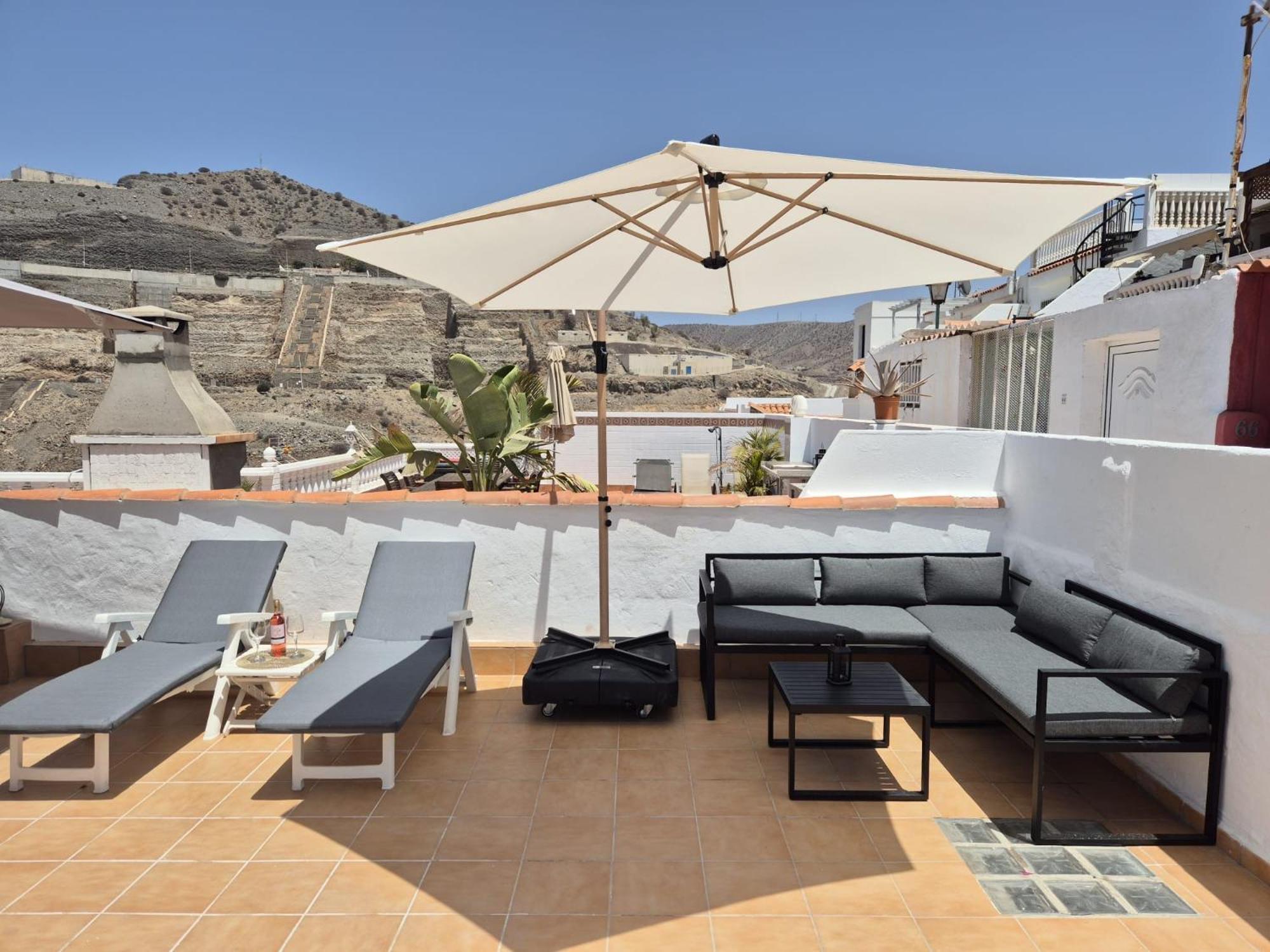 Ocean View Sunset Terrace - Near Anfi Del Mar Apartment Los Caideros Exterior foto